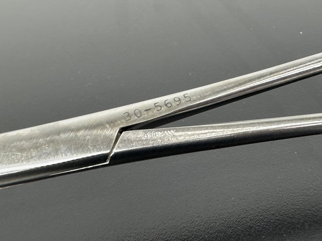 Codman 30 5695 Codman 77 Stainless Surgical Ring Forceps Instrument1