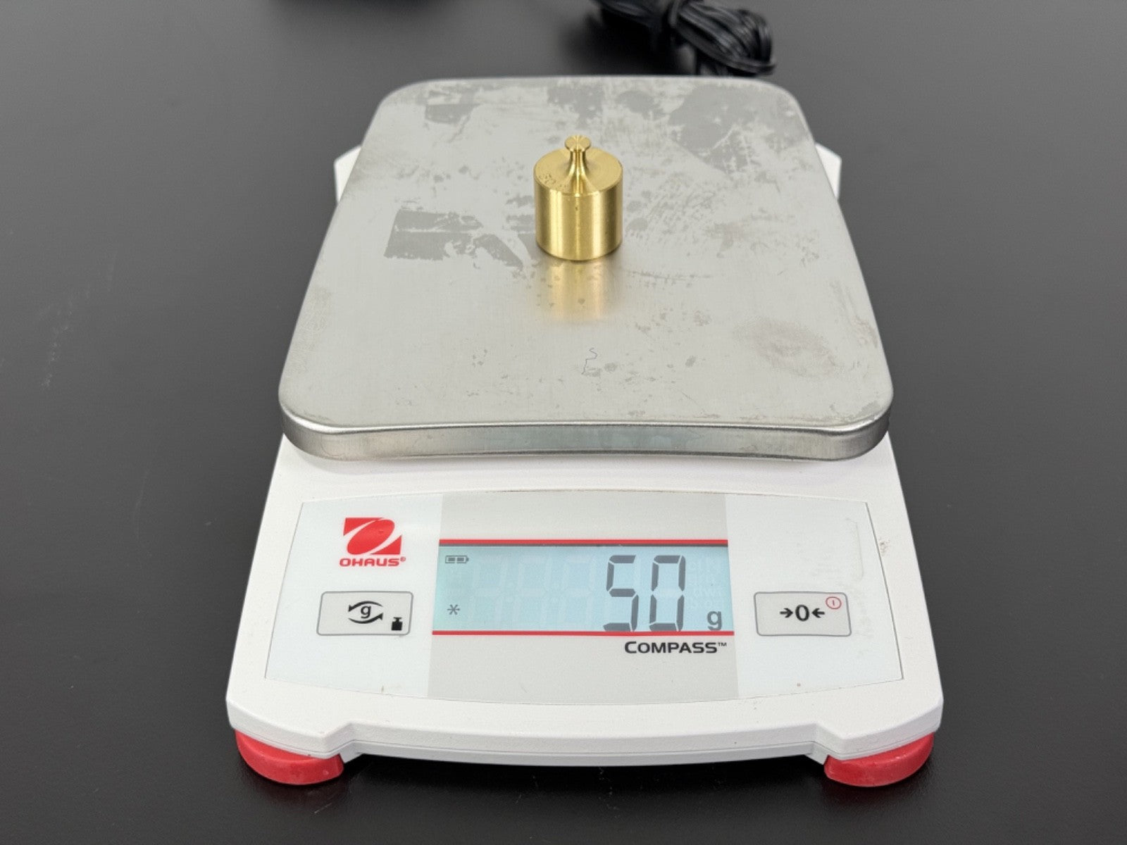 Ohaus Compass CX2200 Digital Scale 2200g x 1g w/ Adapter0