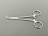 V. Mueller SU10496 Micro Line Mixter 5" Angled Serrated Forceps Germany0