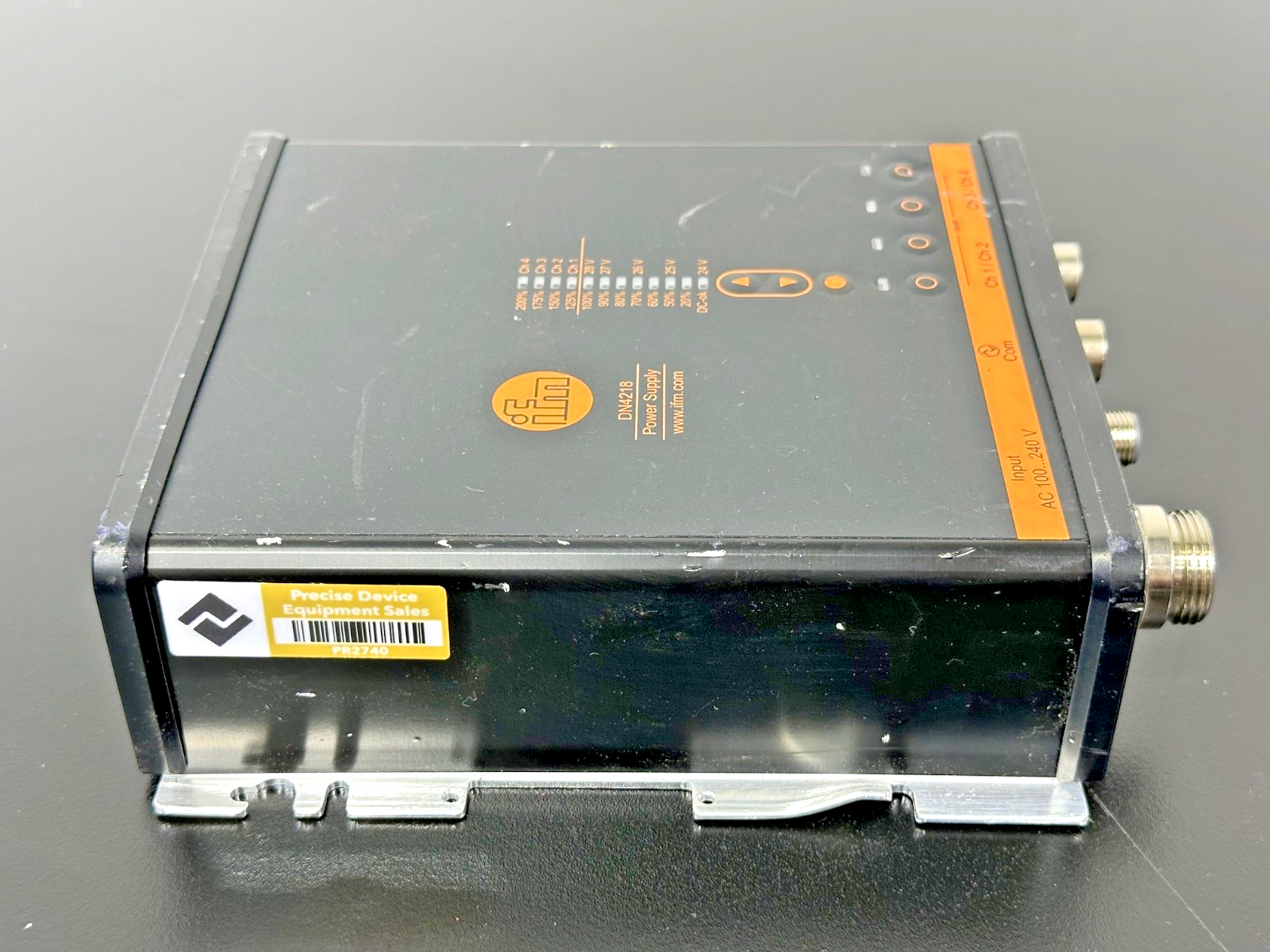 IFM DN4218 24VDC 12A 300W Industrial Power Supply IO Link IP67 Used Untested4