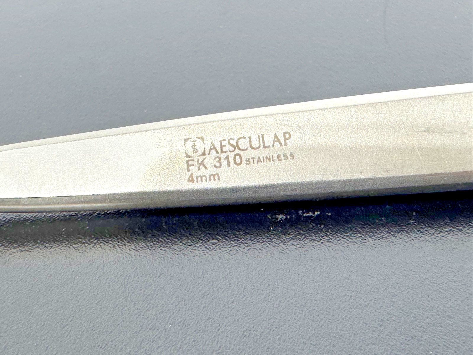 Aesculap FK310 Joseph Raspatory Curved Sharp 4mm 7" Stainless1
