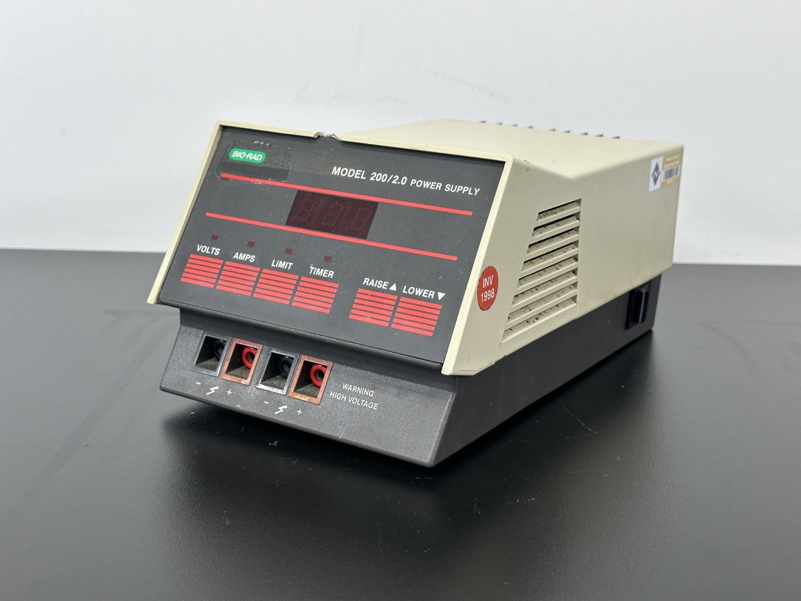 Bio Rad Model 200/2.0 Electrophoresis Power Supply 1654761 Lab Unit For Parts0