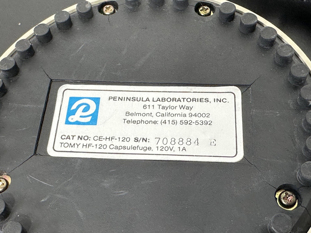 Tomy HF 120 Capsulefuge Microcentrifuge Centrifuge For Parts3