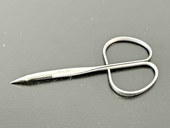Argent 43 1 112 Gradle Eye Suture Scissors Curved Stainless1