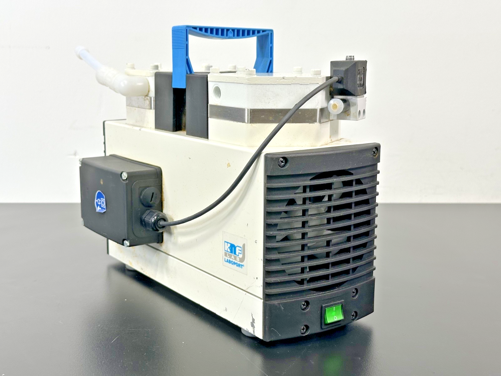 KNF Lab Labport Diaphragm Vacuum Pump Laboratory Pump Used For Parts Not Working0