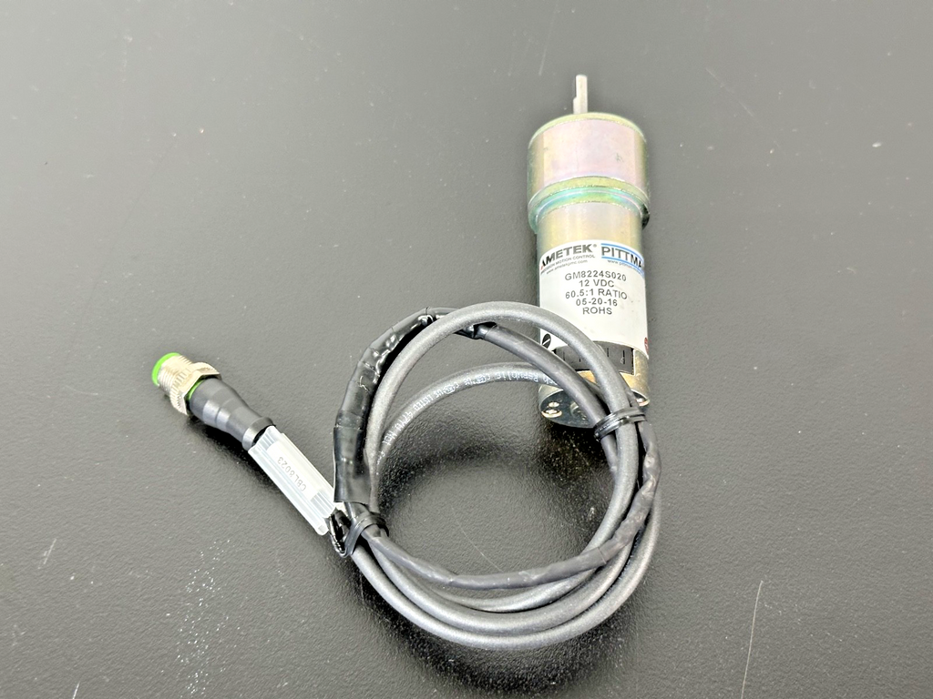 AMETEK Pittman GM8224S020 12VDC 60.5:1 Gear Motor w/ Cable Used Untested0