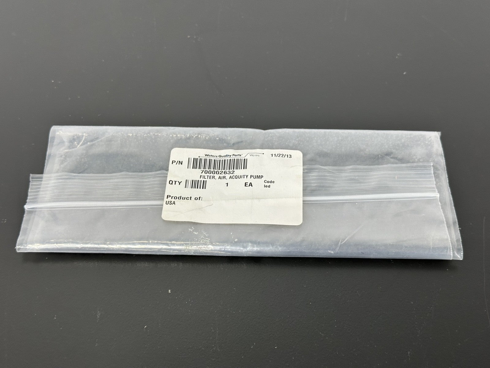 Waters 700002632 Air Filter Acquity Pump Genuine OEM New0