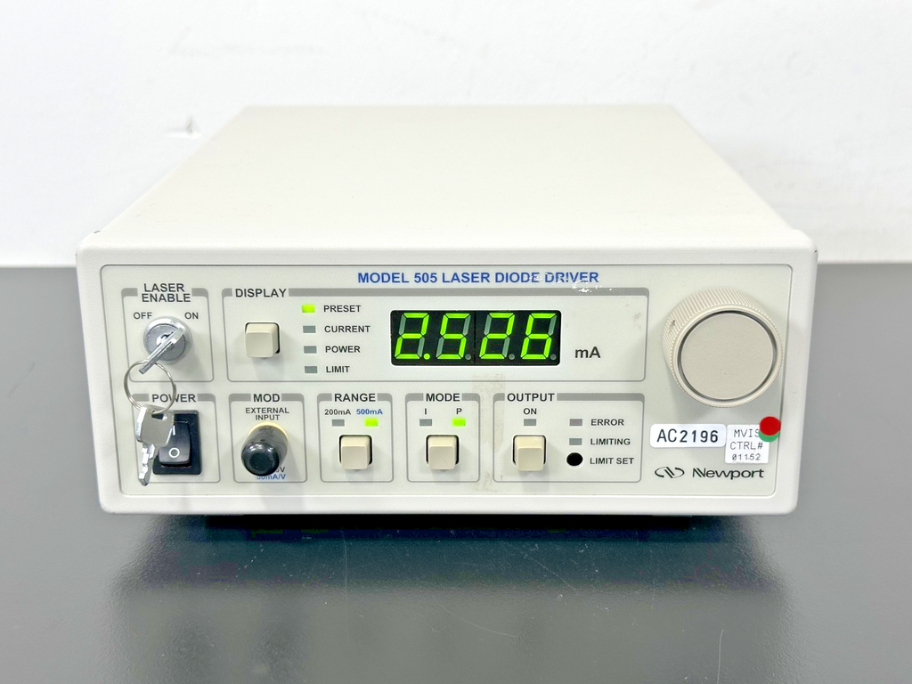 Newport 505 Laser Diode Driver 200mA 500mA Working0