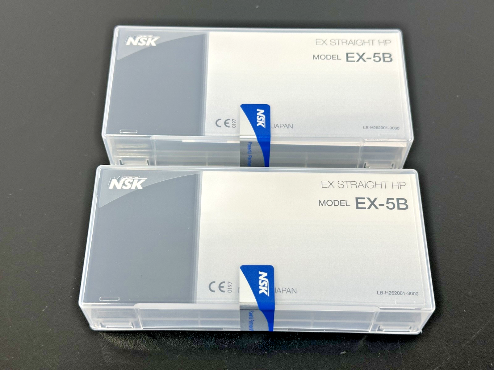 Lot of 2 NSK EX 5B EX Straight HP Handpieces New Sealed0