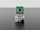 IDEC APW N2X Green Illuminated Push Button Indicator 22mm Panel Mount1