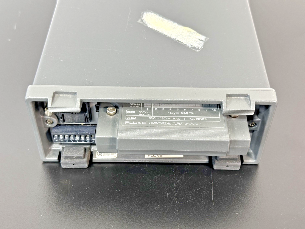 Fluke 2635A Hydra Series II Data Logger w/ 2645A Input Module Working5