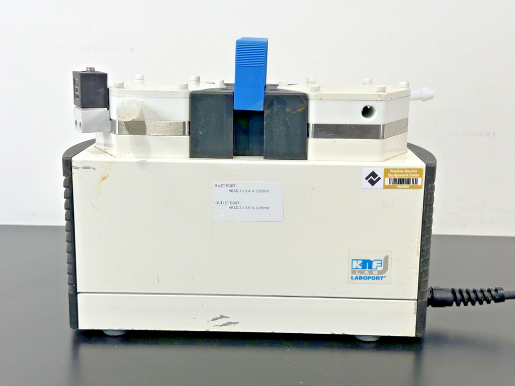 KNF Lab Labport Diaphragm Vacuum Pump Laboratory Pump Used For Parts Not Working2