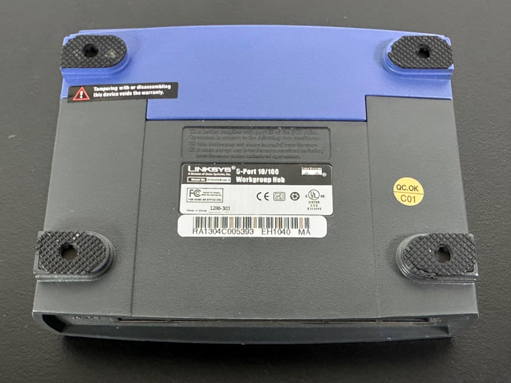 Linksys EFAH05W 5 Port 10/100 Workgroup Hub Cisco Ethernet Network Hub2