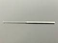 Aesculap OF358R Buck Curved Blunt Curette Fig 2 3mm 6" Stainless0
