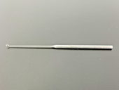 Aesculap OF358R Buck Curved Blunt Curette Fig 2 3mm 6" Stainless0