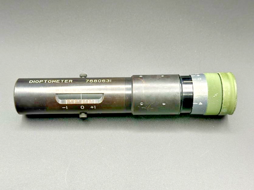 Vintage Optical Dioptometer 7680631 Adjustable Measuring Instrument0