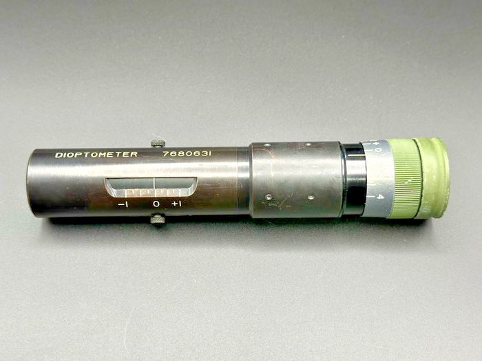 Vintage Optical Dioptometer 7680631 Adjustable Measuring Instrument