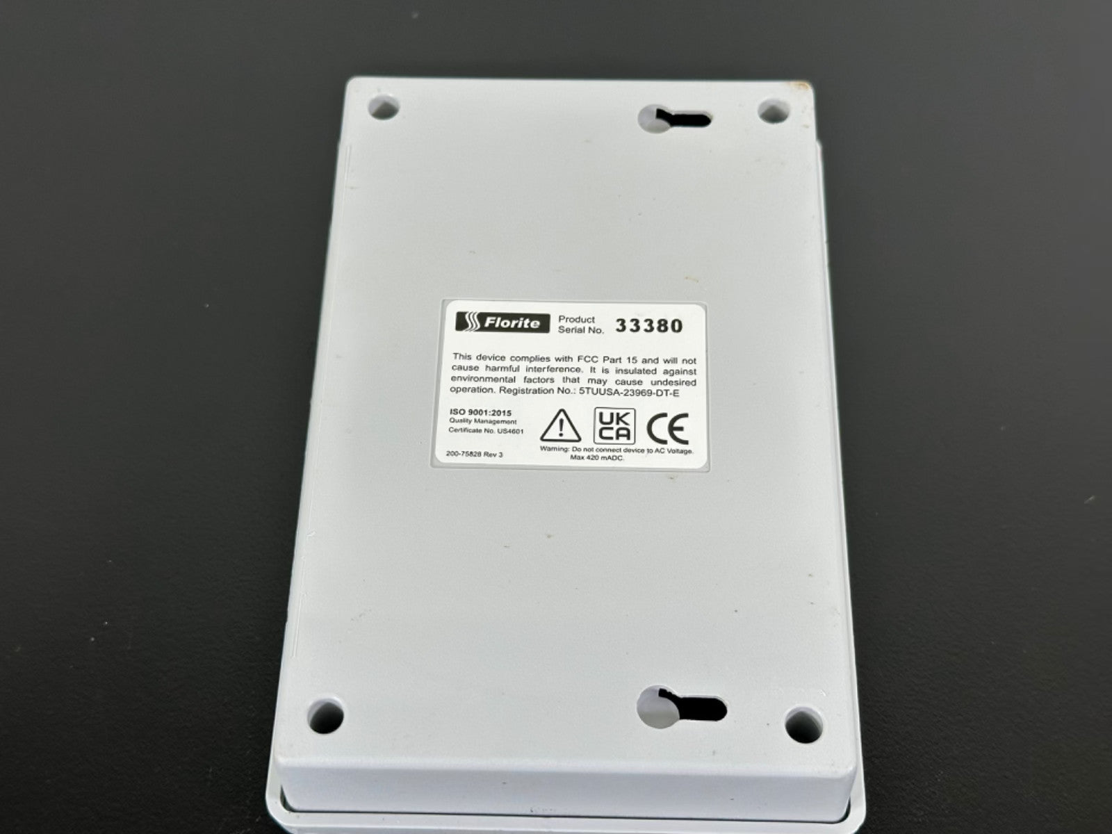 Florite Process Control Display Meter QTY RATE Panel Controller 333802