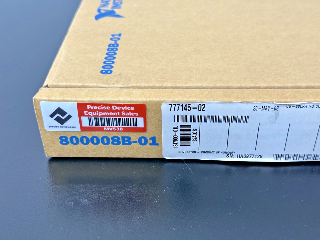 National Instruments NI CB 68LPR 68 Pin I/O Connector Block 777145 02 Open Box6