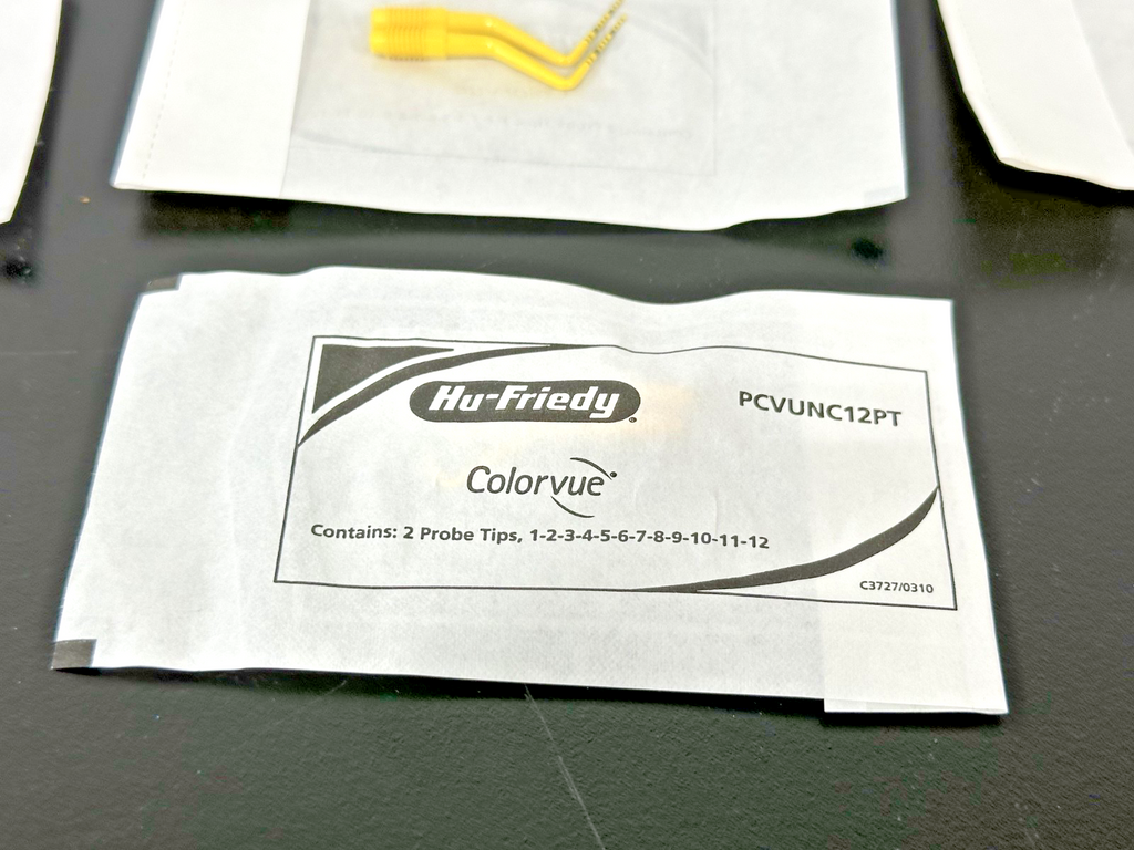 Hu Friedy PCVUNC12PT Colorvue UNC12 Dental Tips Lot of 20 New Open Box2