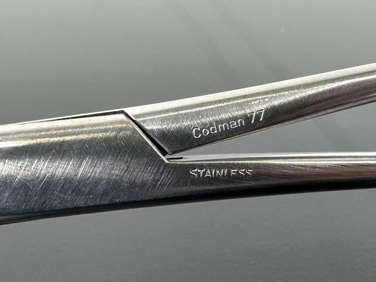 Codman 30 5695 Codman 77 Stainless Surgical Ring Forceps Instrument4