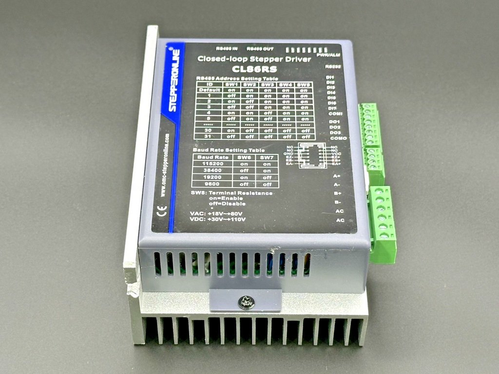 STEPPERONLINE CL86RS Modbus RS485 Closed Loop Stepper Motor Driver 2.1 8A2
