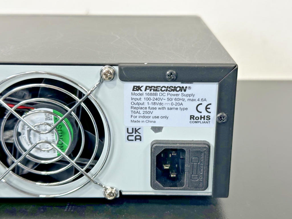 B&K Precision 1688B Switching DC Power Supply 1 18V 20A USB Powers On Working4