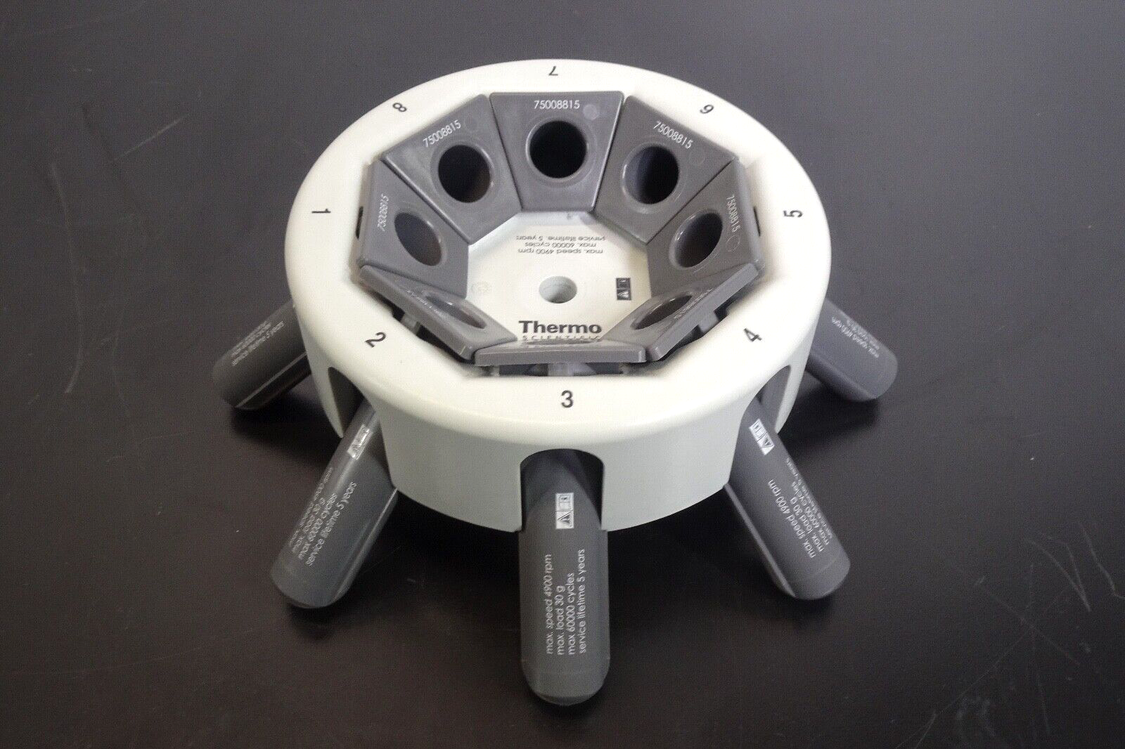 Thermo Scientific Dualspin Rotor for AccuSpin 75008810 w/ 8x Buckets0