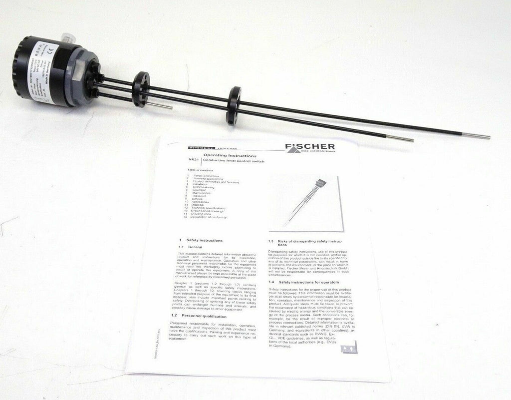 Fischer Mess Conductive Level Control Switch NK21 *NK219RYYYY29N00810