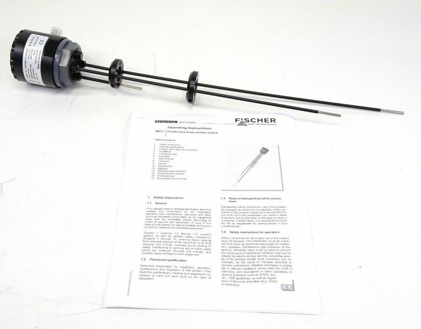 Fischer Mess Conductive Level Control Switch NK21 *NK219RYYYY29N00810