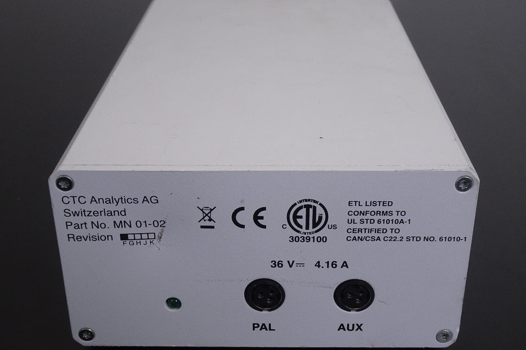 CTC Analytics AG Power Supply | P/N: MN 01 001