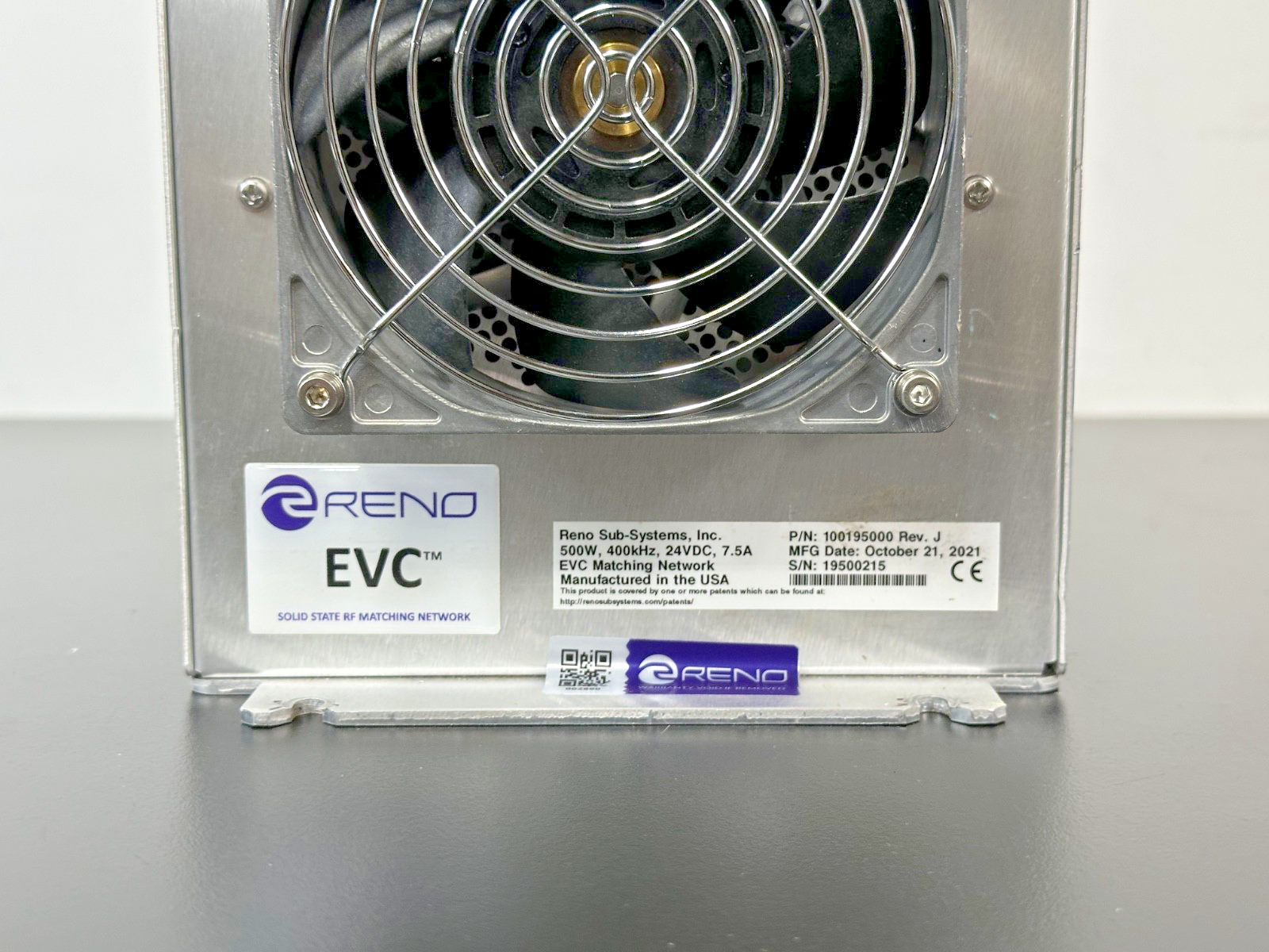 Reno EVC 100195000 500W 400kHz Solid State RF Matching Network6
