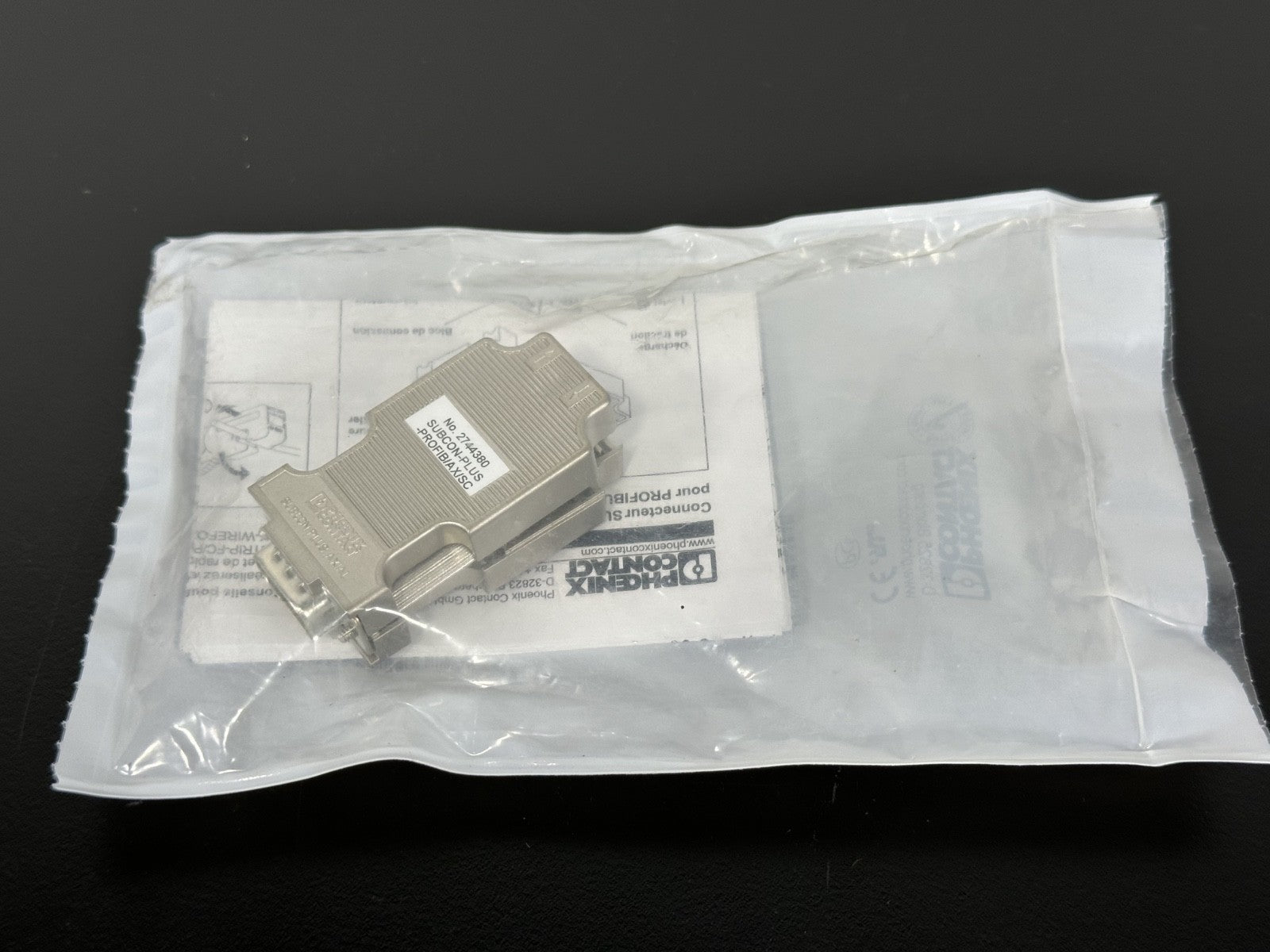 Phoenix Contact 2744380 SUBCON PLUS PROFIB/AX/SC PROFIBUS Connector2