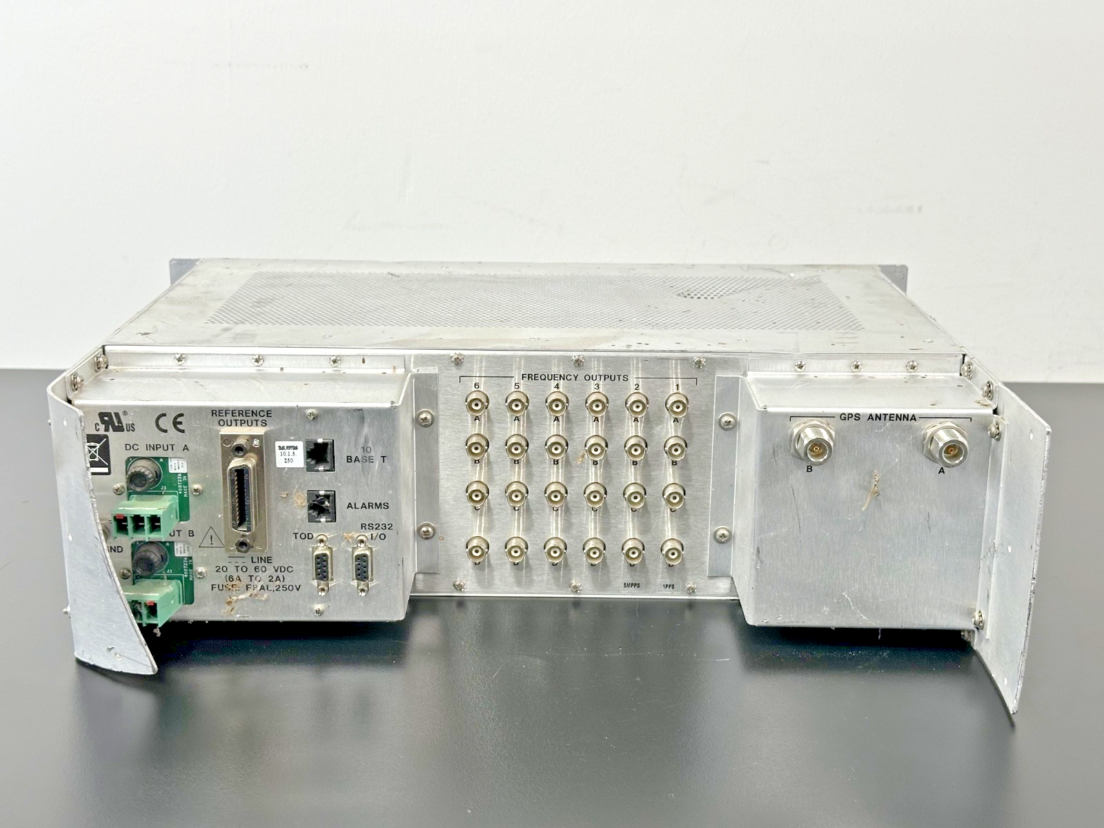 TRAK Systems 9100 9 GPS Site Reference Chassis DDM FSU Dual Power Supply Parts1