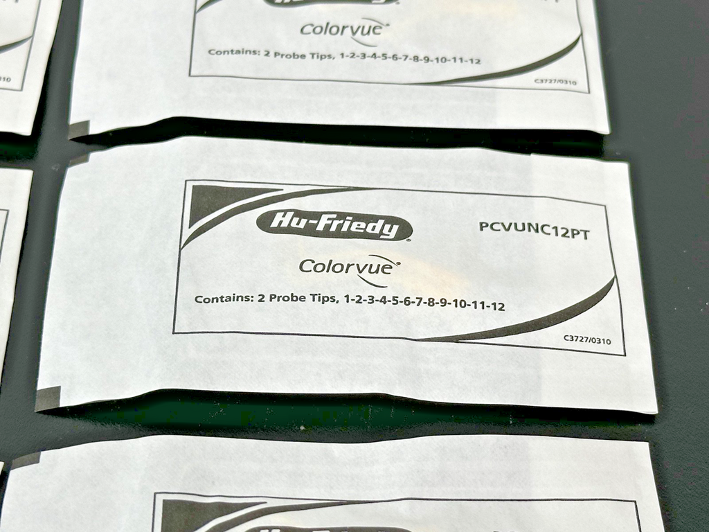 Hu Friedy PCVUNC12PT Colorvue UNC12 Dental Tips Lot of 24 New Open Box2