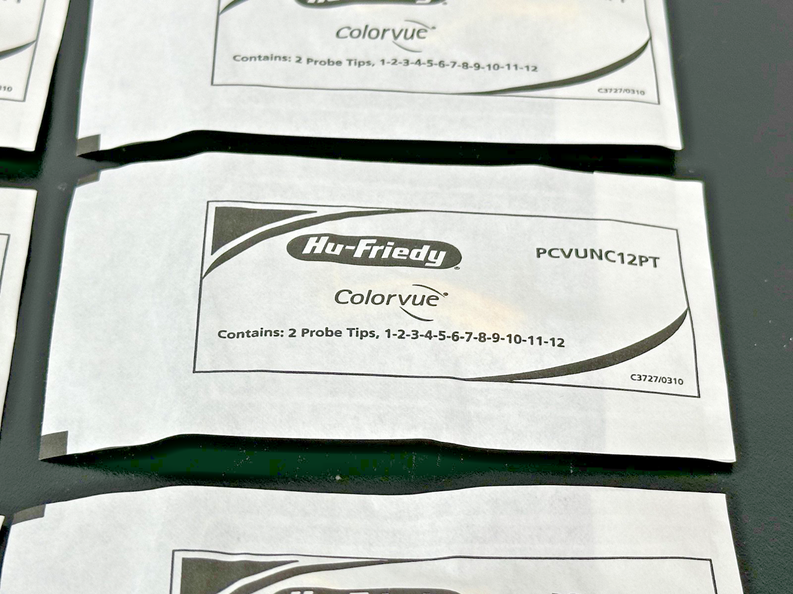 Hu Friedy PCVUNC12PT Colorvue UNC12 Dental Tips Lot of 24 New Open Box2