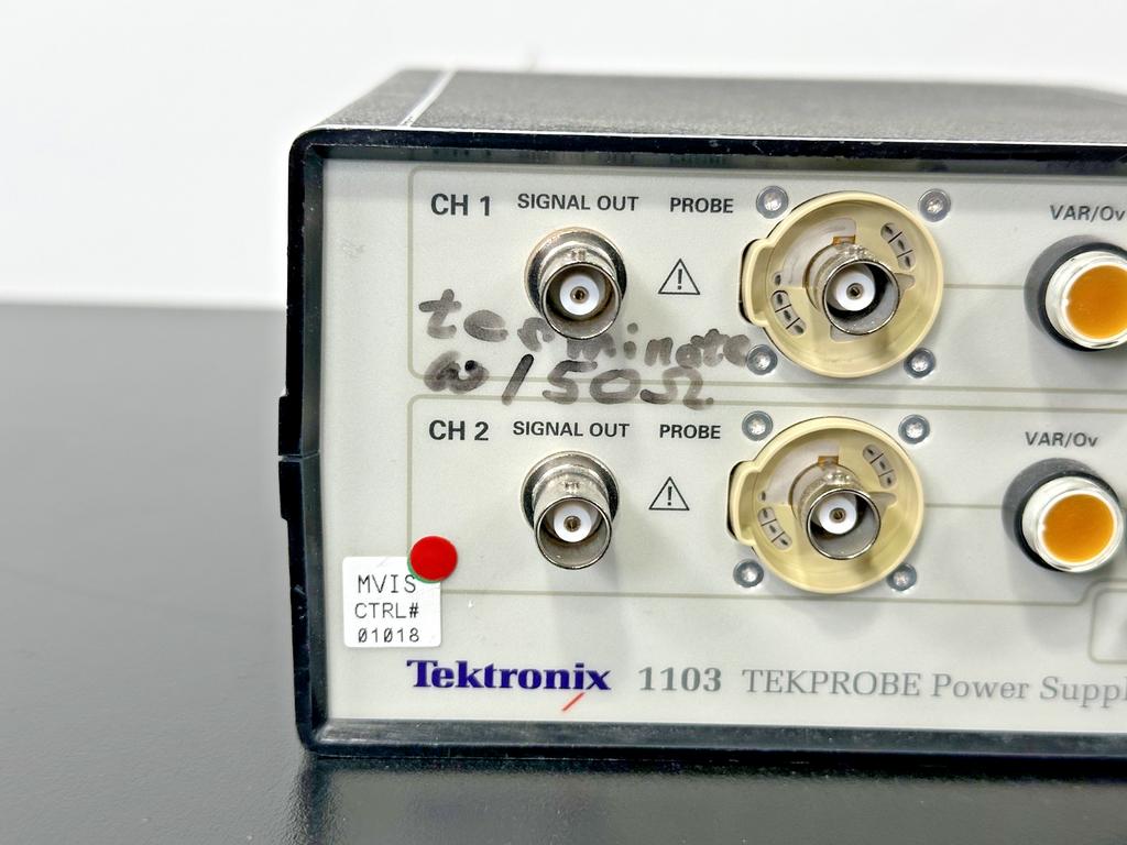 Tektronix 1103 TekProbe 2 Channel Probe Power Supply 115V Powers On Working1