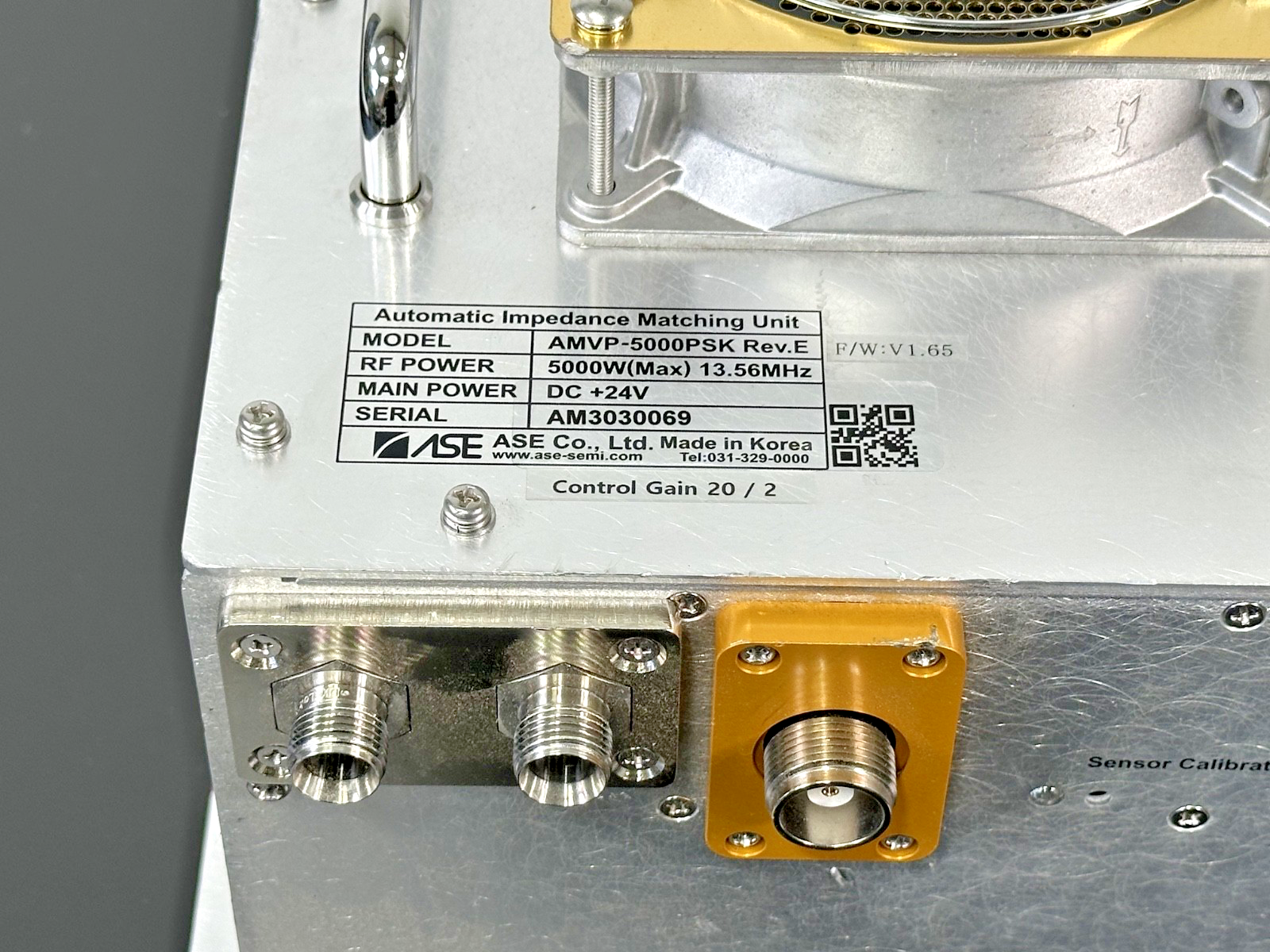 ASE AMVP 5000PSK Rev.E 5kW 13.56MHz Automatic Impedance Matching Unit3