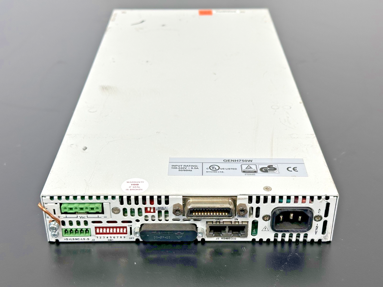 TDK Lambda GENH100 7.5 IEMD U 100V 7.5A 750W DC Power Supply GPIB2