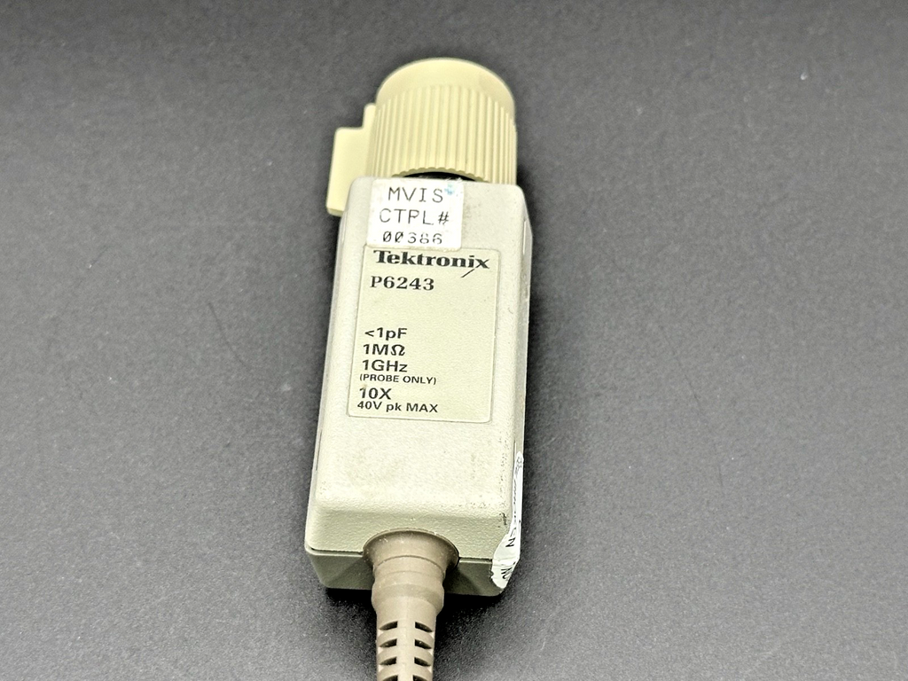 Tektronix P6243 1GHz 10X Active Oscilloscope Probe 1MΩ 40V Peak1