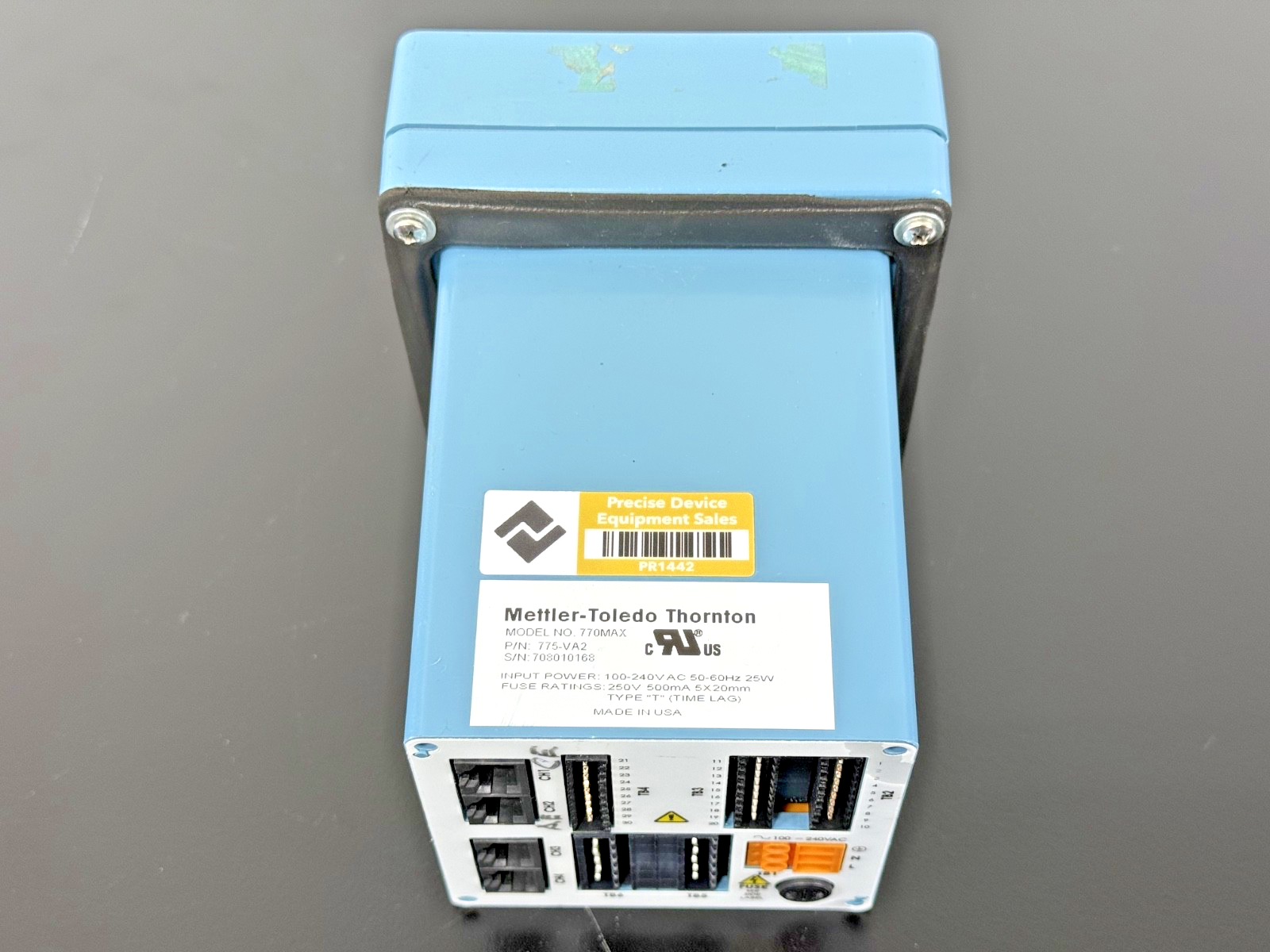 Mettler Toledo Thornton 770MAX Process Analyzer Transmitter 775 VA24
