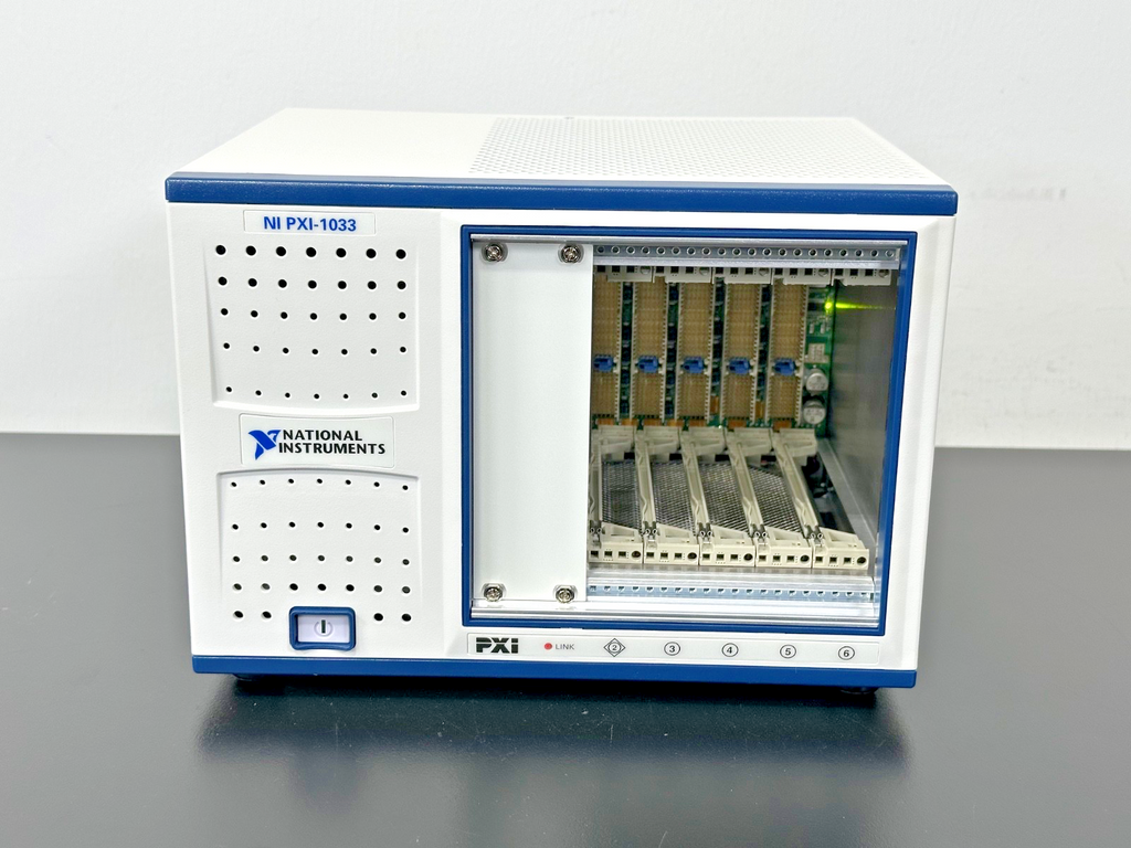 National Instruments NI PXI 1033 5 Slot PXI Chassis MXI Express | Working0