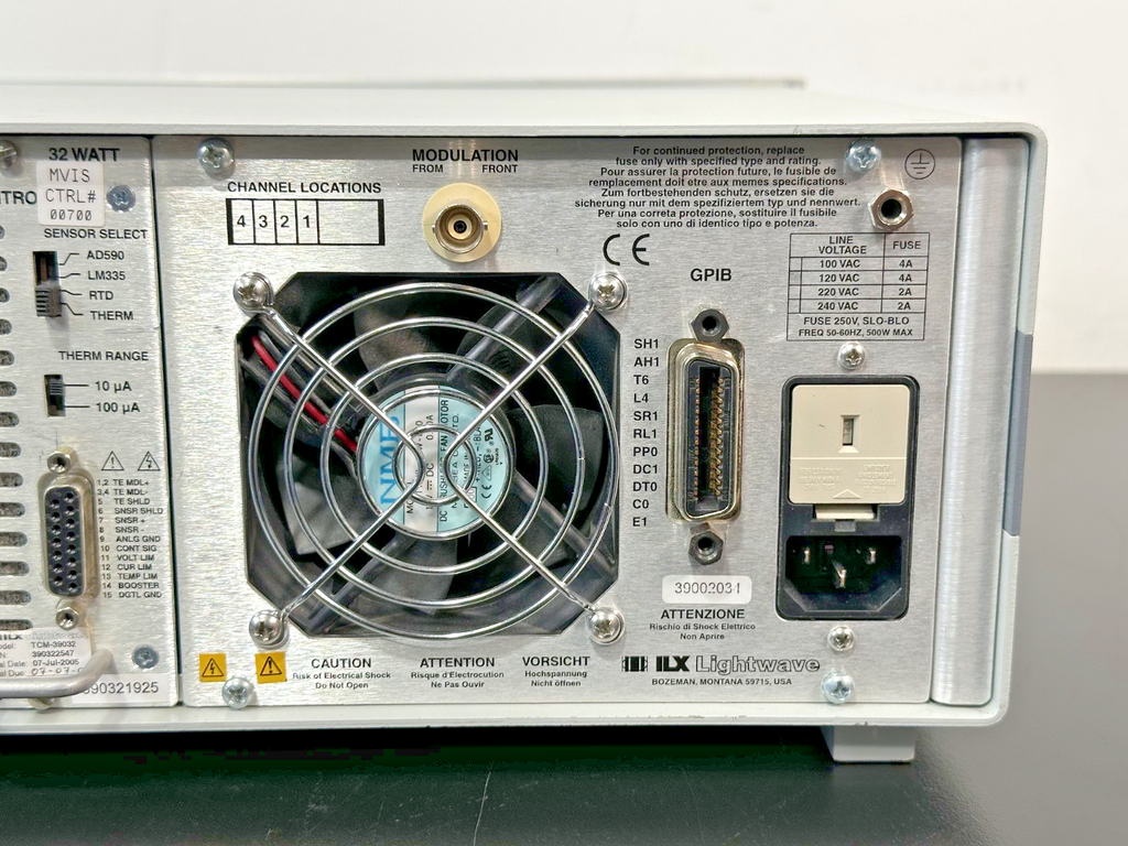 ILX Lightwave LDC 3900 Laser Diode Controller w/ 39020 & 39032 Modules Working6