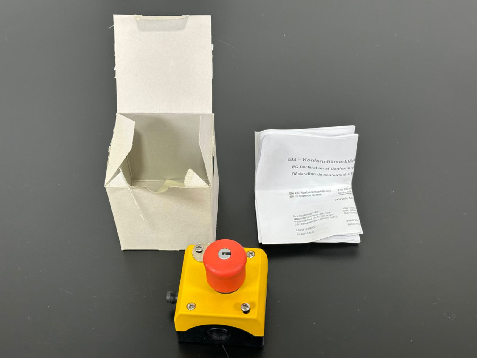 IFM Electronic AC011S E Stop AS i Safety Slave Emergency Stop Switch0
