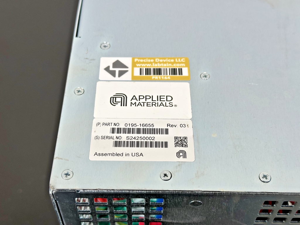 Applied Materials 0195 16655 Power Supply Control Module Semiconductor Unit5