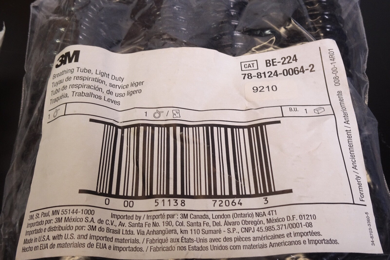 3M Air Mate Belt Mounted Powered Air Purifying Respirator System AMH 1U3