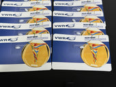 25Pk) VWR PTFE Spinbar Magnetic Stir Bar, Egg Shaped, 3/8” x 3/16”, 58949 0121