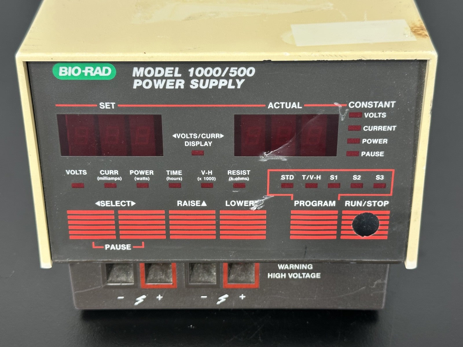 Bio Rad Model 1000/500 Electrophoresis Power Supply Lab Unit 1450W For Parts1