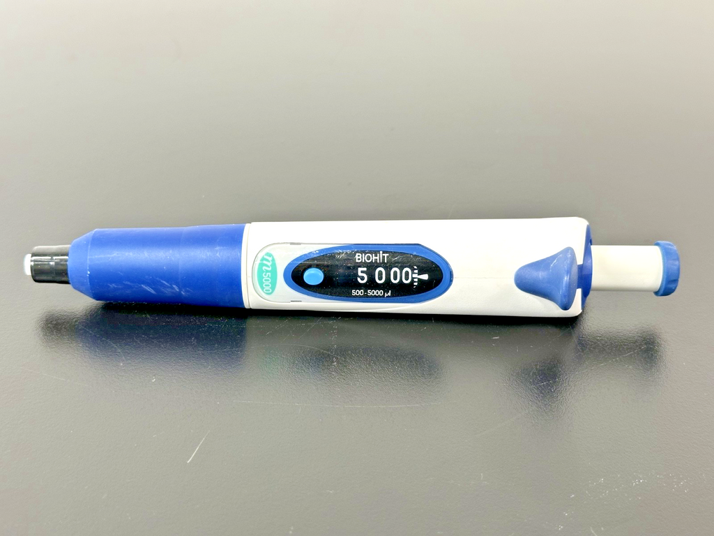 Biohit mLINE m5000 500 5000 µL Adjustable Single Channel Pipette0