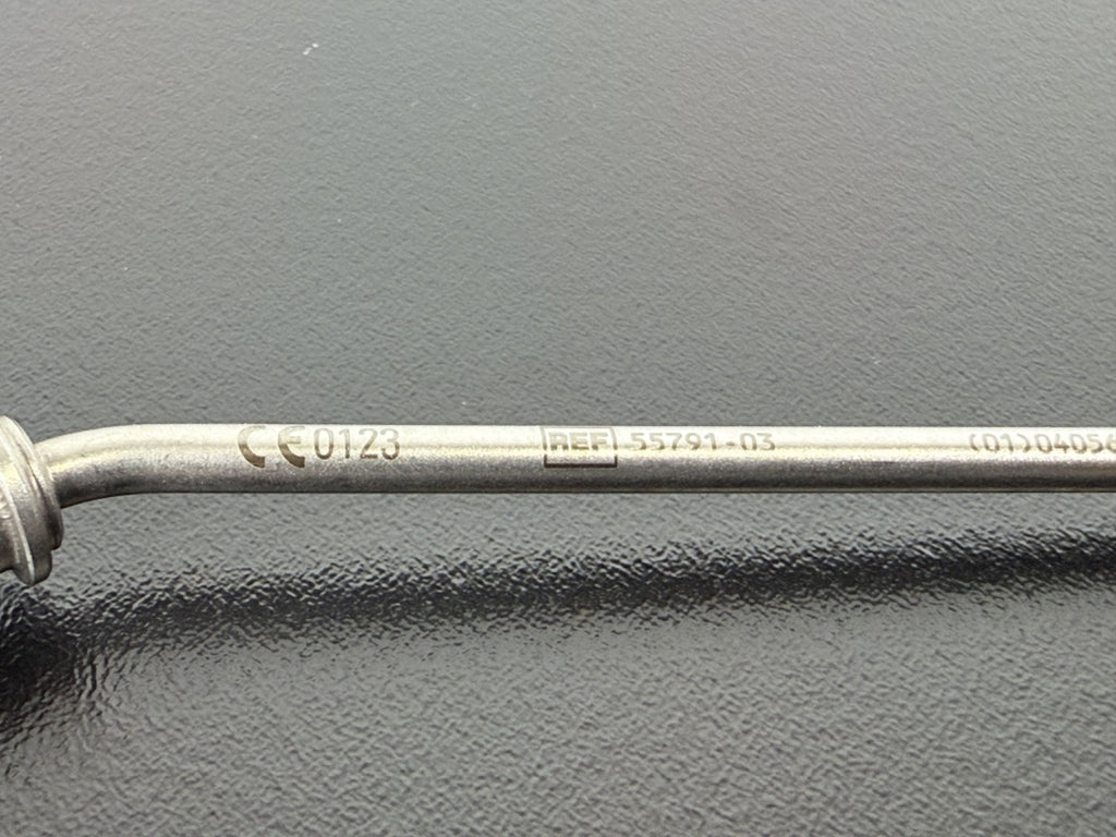 Brainlab REF 55791 03 Angled Suction Tube CE0123 Stainless Germany2